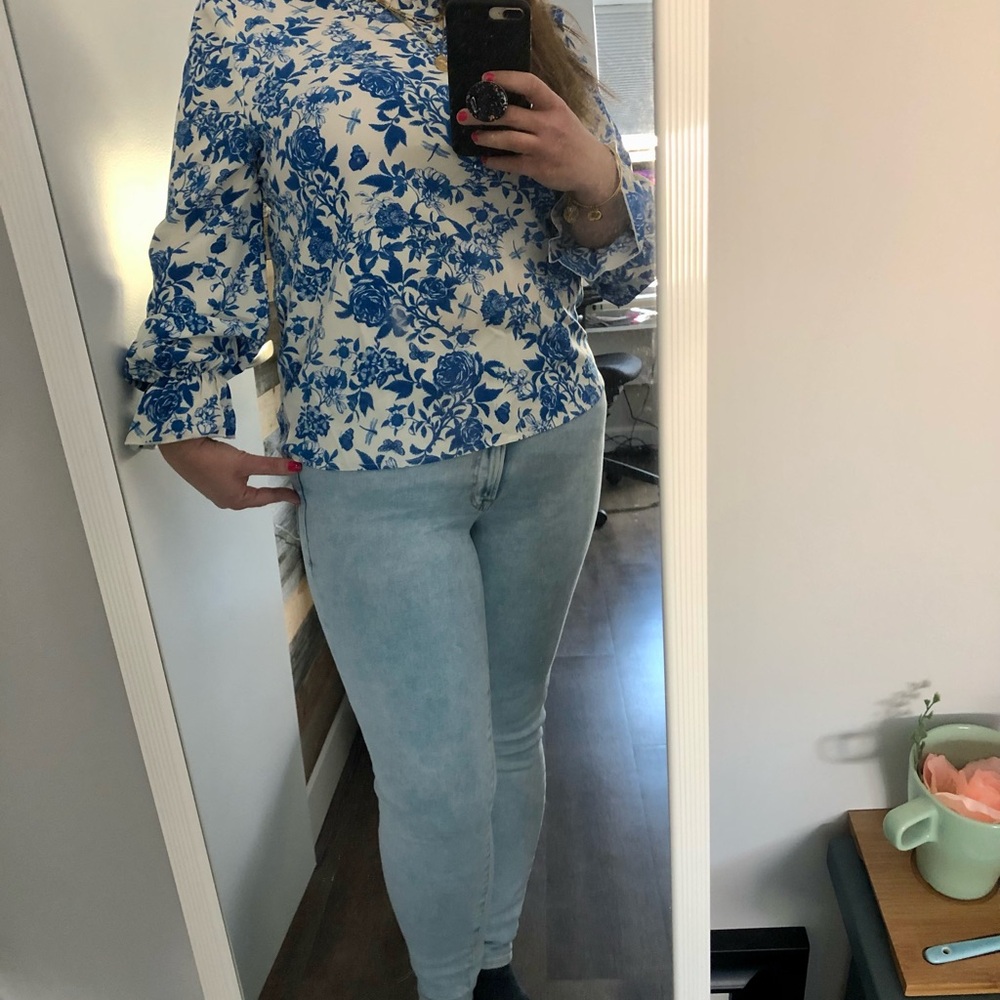 Good American Crossover waist jeans size 15